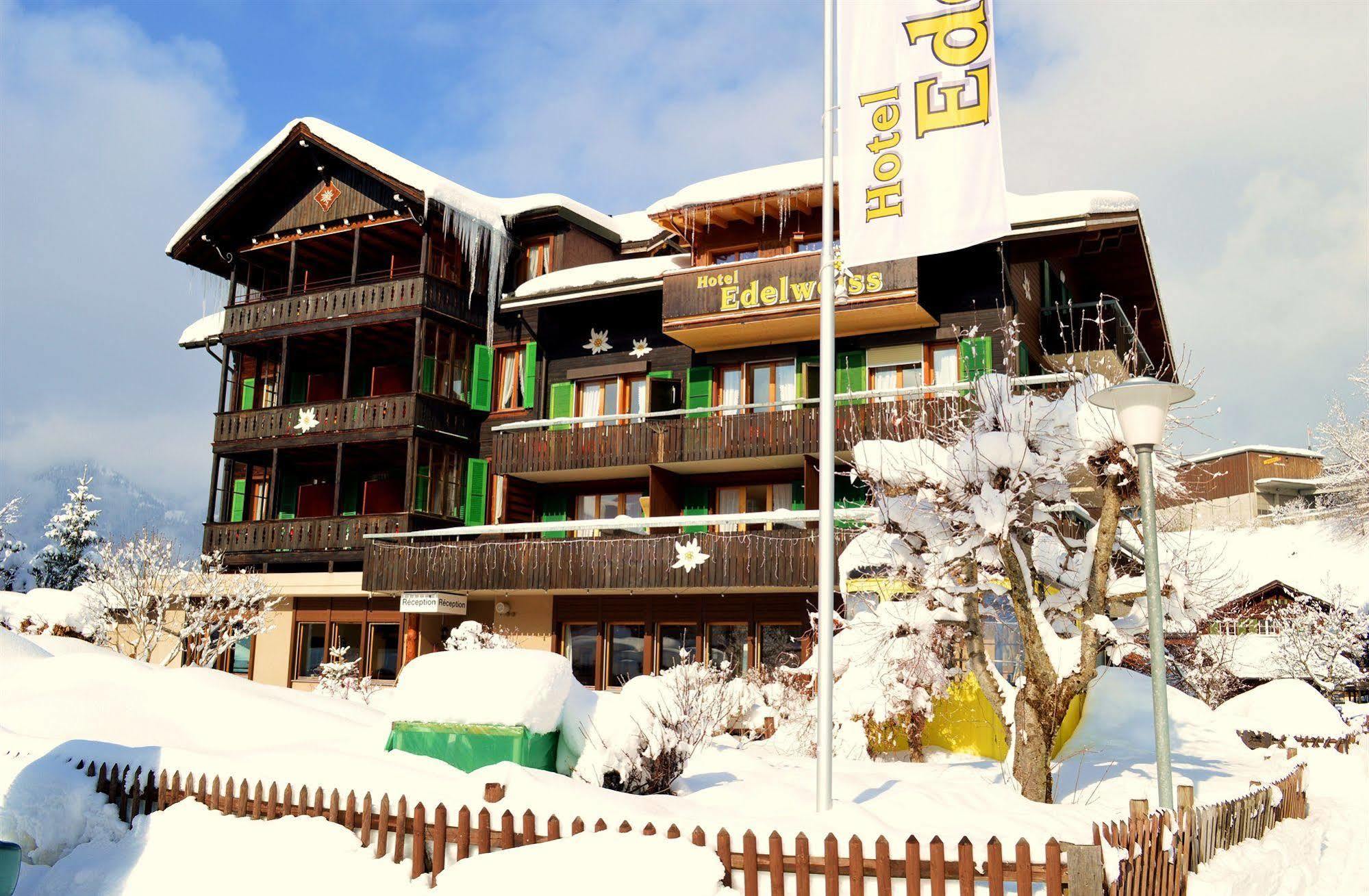 Hotel Edelweiss Wengen Exterior photo